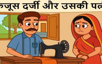 कंजूस दर्जी और उसकी पत्नी की कहानी
