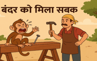 बंदर को मिला सबक | बंदर की कहानी