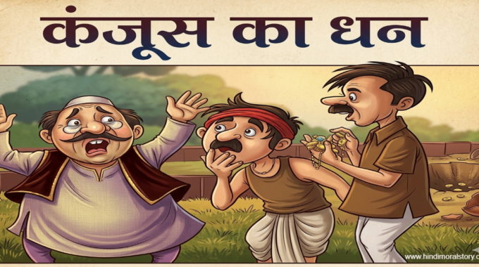 कंजूस का धन – एक प्रेरणादायक हिंदी कहानी